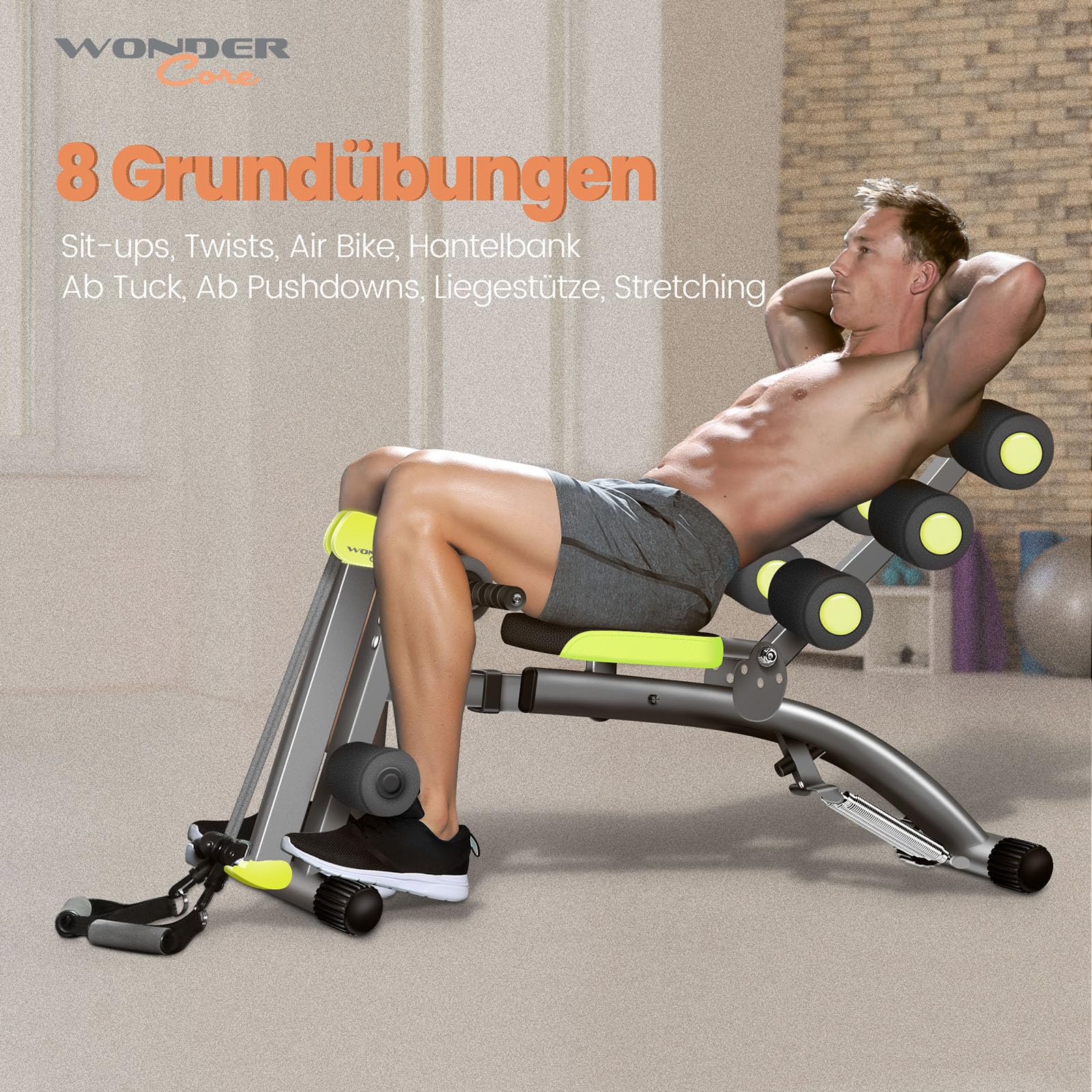 ウエイトトレーニング Wonder Core 2 Abdominal Muscle Training Wonder Core 2 Abdominal Muscle Training